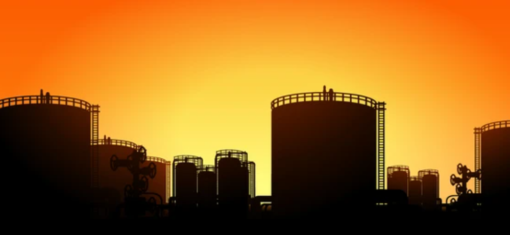 Tank storage with ladders image