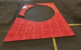 rig safety rotary table mats for drilling floors