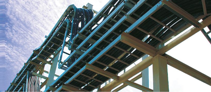 Fiberglass structural profiles for cables