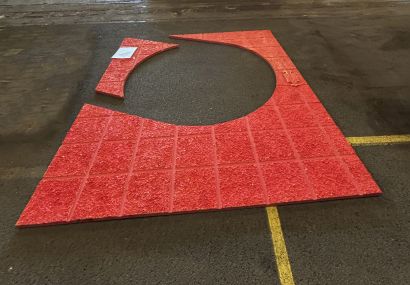 rig safety rotary table mats for drilling floors