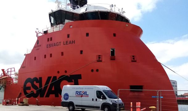 News Real Safety delivers safety upgrade to ESVAGT A/S