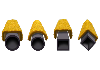 Ladder rung covers different shapes 