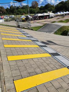 walkway covers -BMX racetrack
