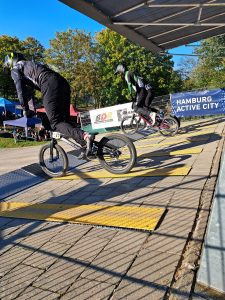Racetrack slip safety covers